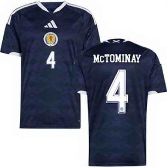 Men 4 Scotland Scott McTominay 2026 Home Replica Jersey 1